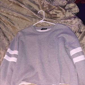 Cropped sweatshirt